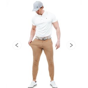 Primo Golf Khaki Joggers Short